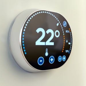 a smart thermostat